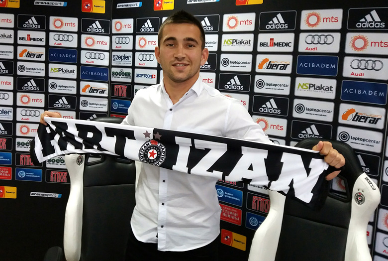 Партизан представио Радина: Спреман сам за изазове играња у црно-белом дресу